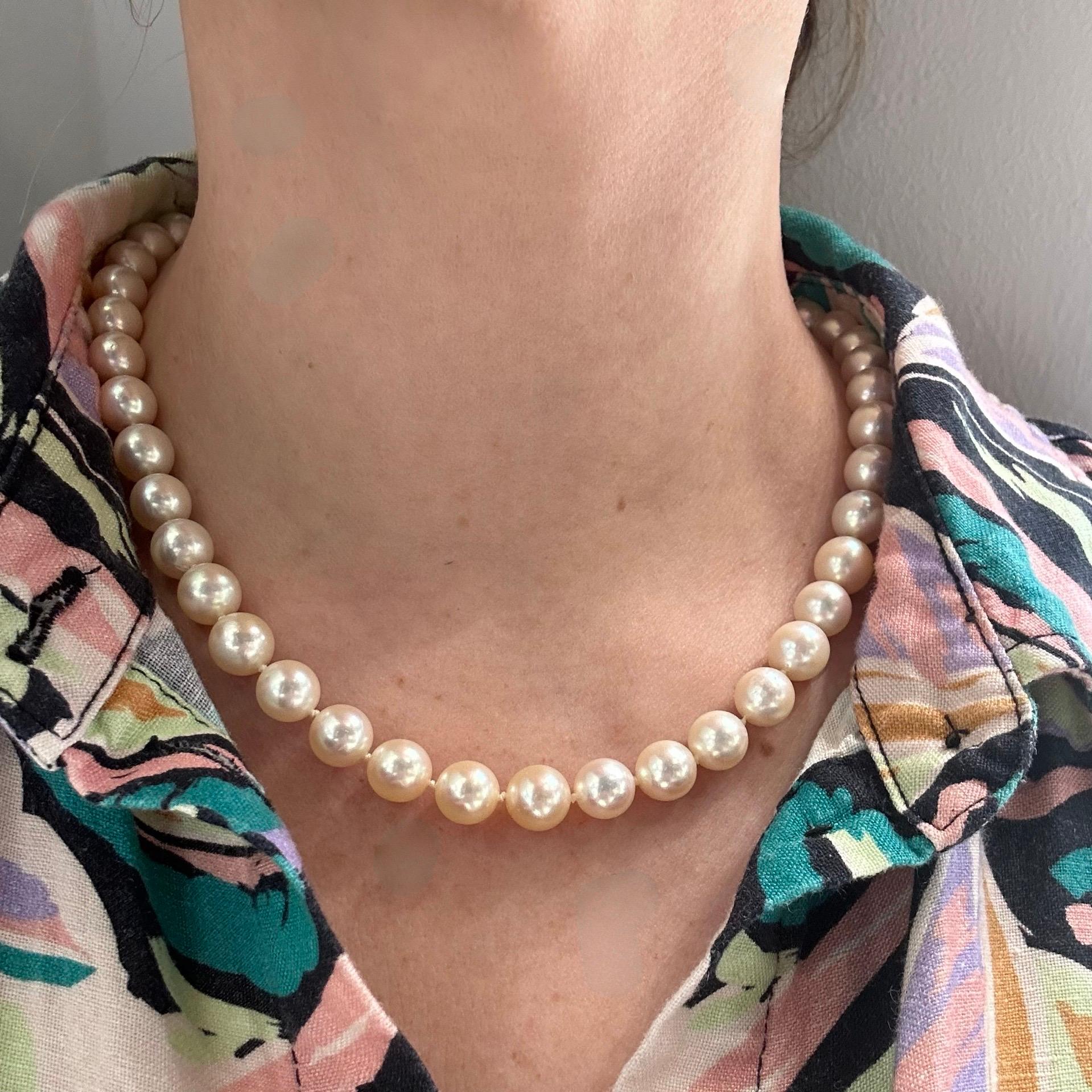 Cartier South Sea Pearl Necklace with Diamonds 1