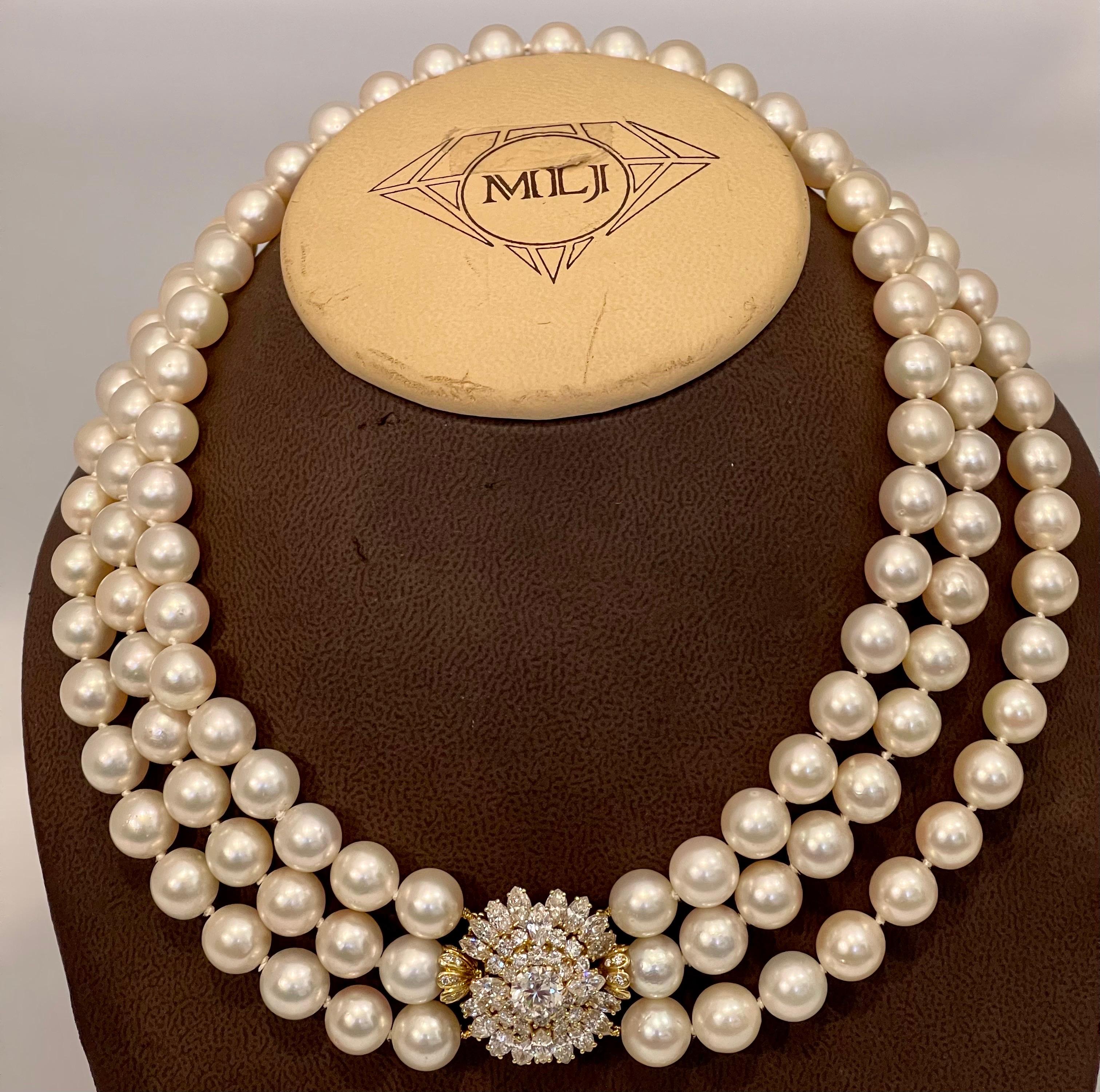 cartier pearl necklace