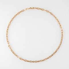 Cartier Spartacus Collier à maillons en or rose 18 carats - Bijoux de créateur de patrimoine