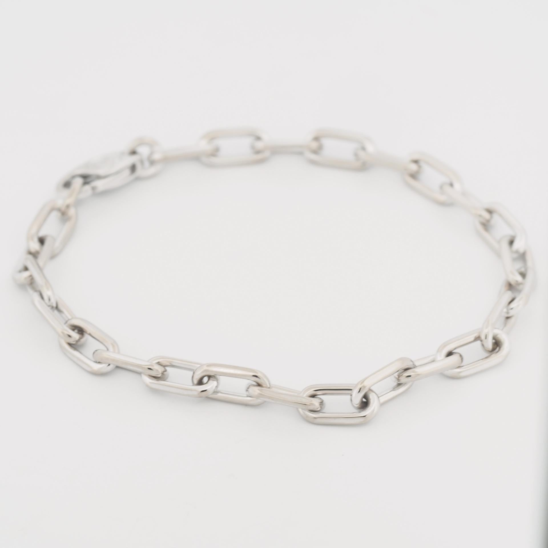 Cartier Spartacus Bracelet White Gold In Good Condition In Kobe, Hyogo