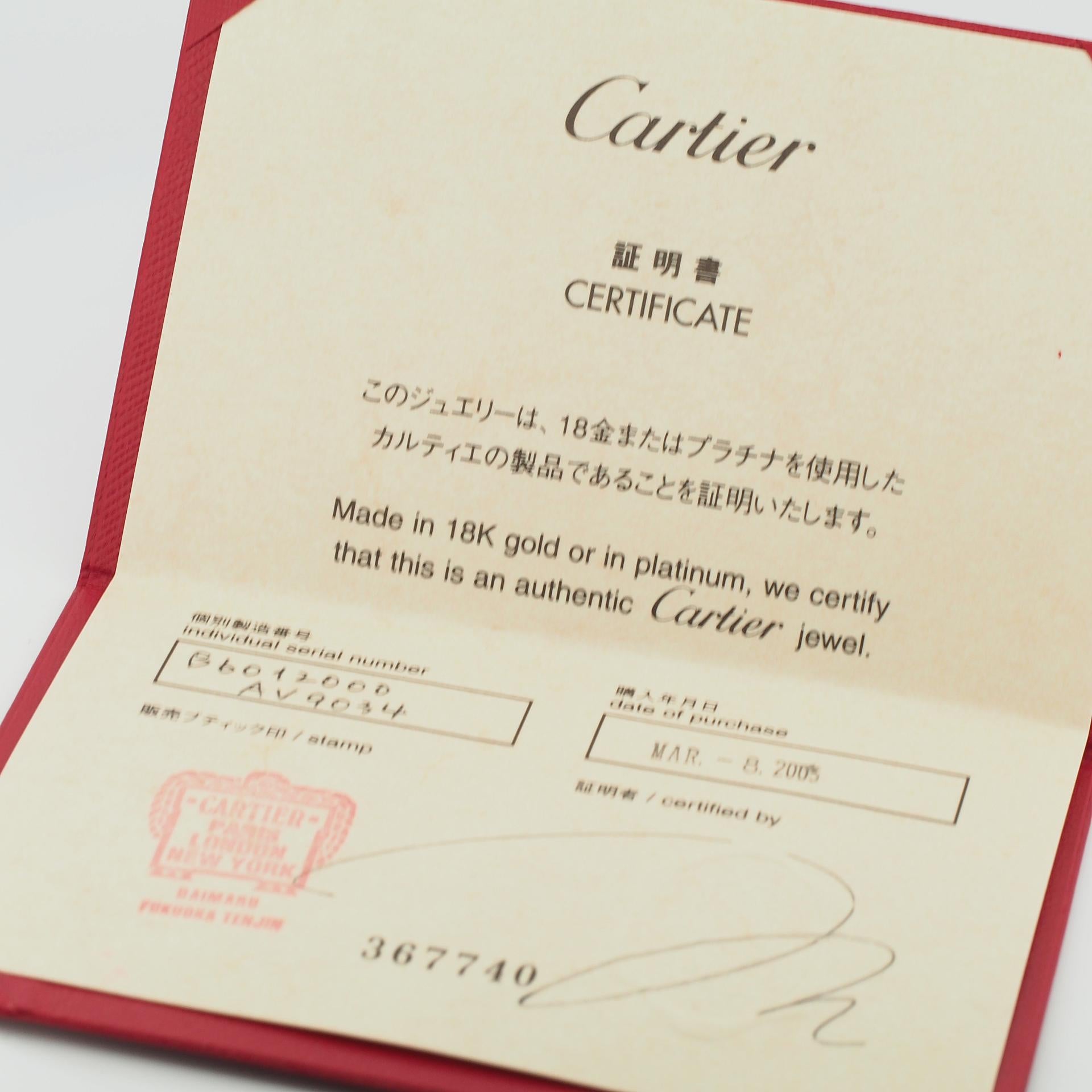 Cartier Spartacus Bracelet White Gold 4