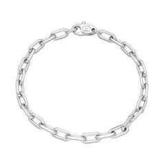 Cartier Spartacus Chain Bracelet 18K White Gold 19cm