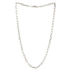 Cartier Spartacus Chain Necklace 18K White Gold