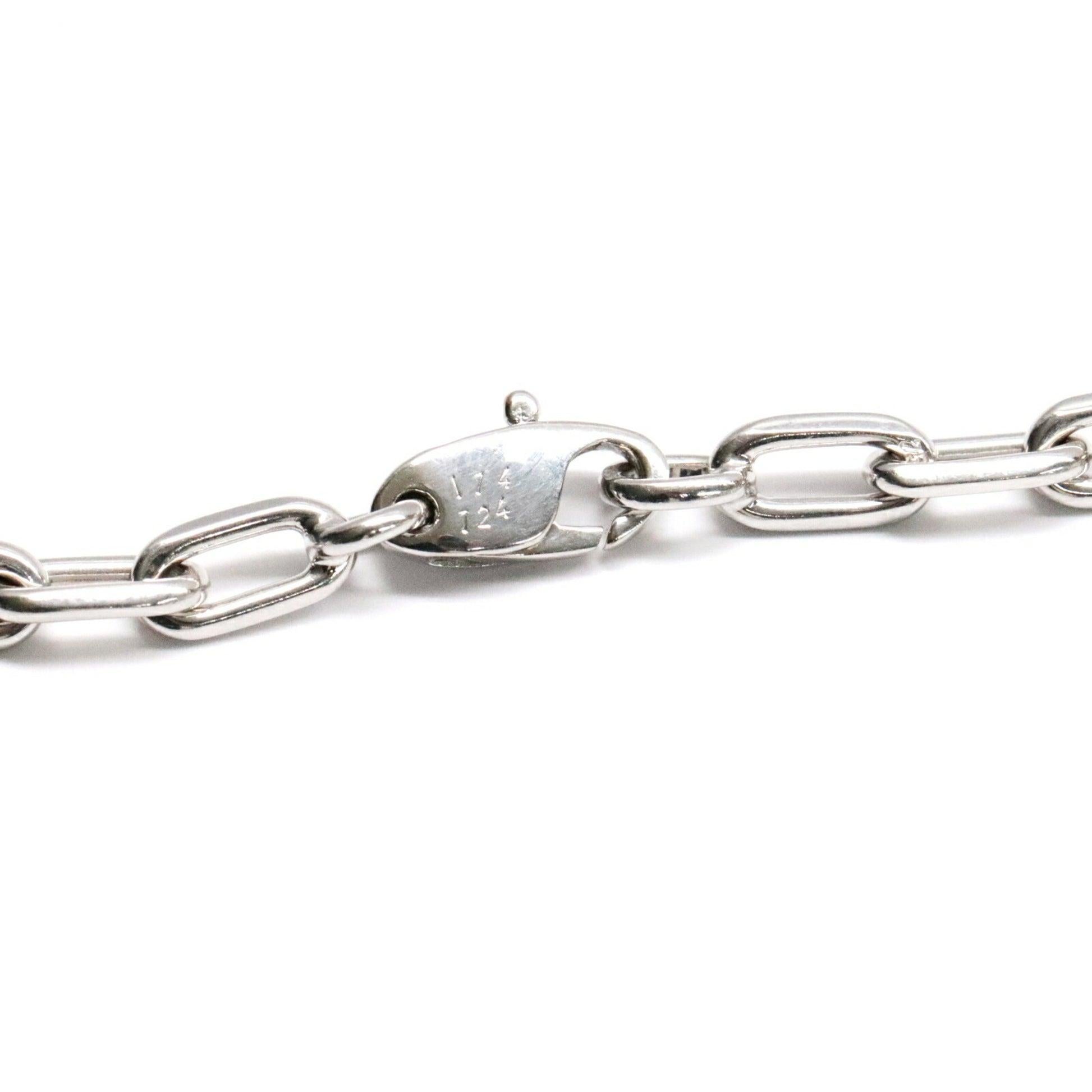 Women's Cartier Spartacus Chain Necklace in 18K White Gold For Sale