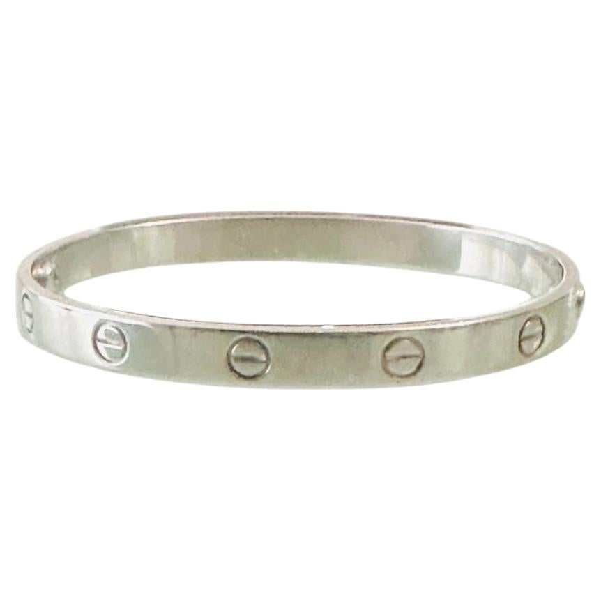 Cartier Special Order Platinum 'Love' Bangle'