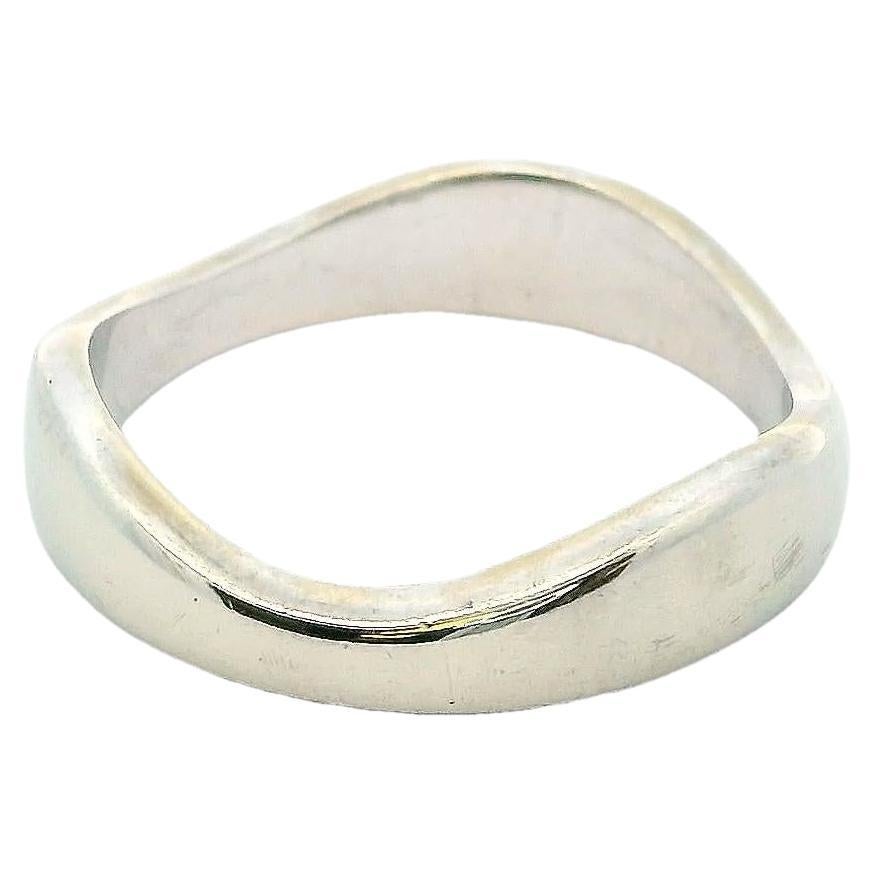 Cartier Squiggle 18K White Gold Ring