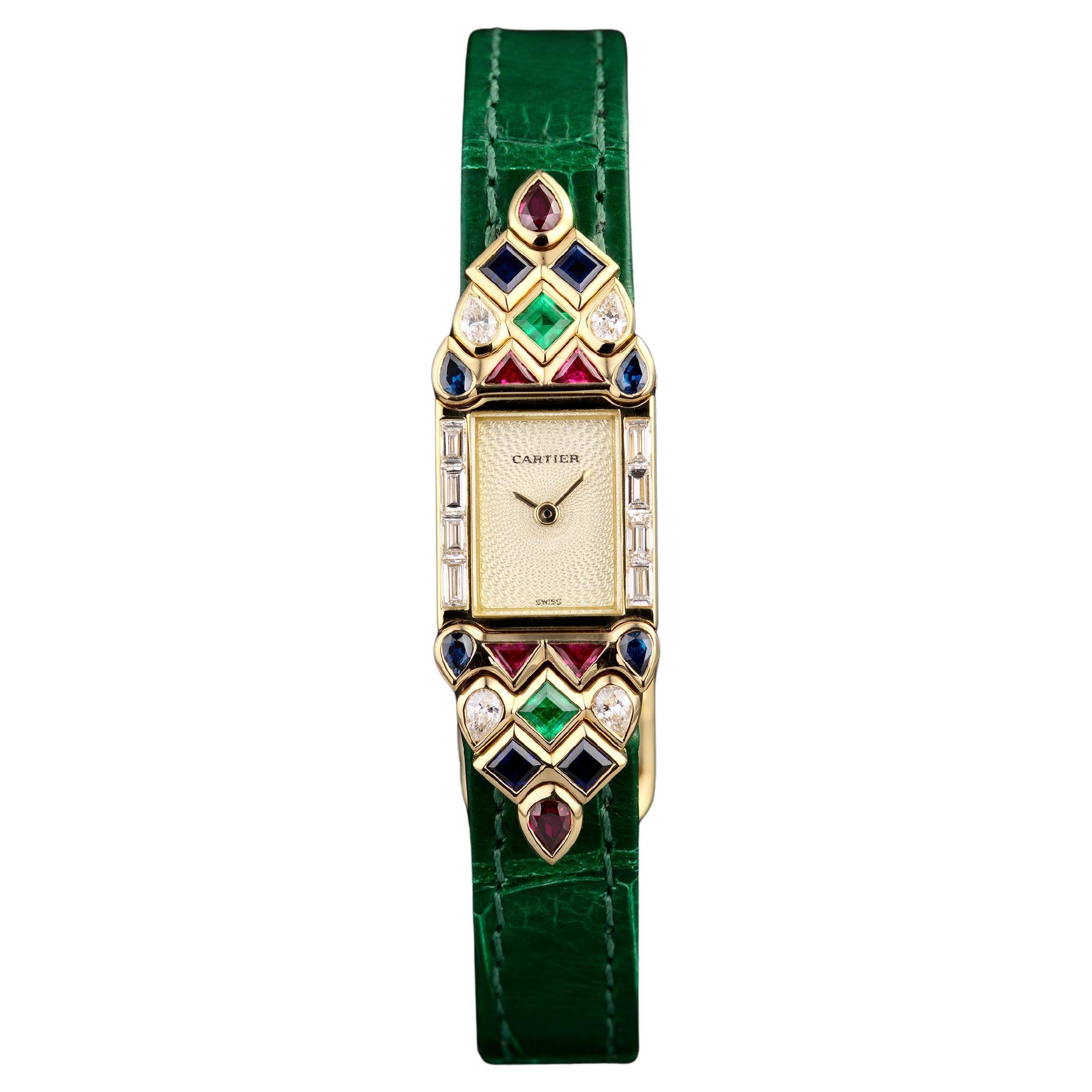 Cartier St Petersburg Tutti Frutti Montre