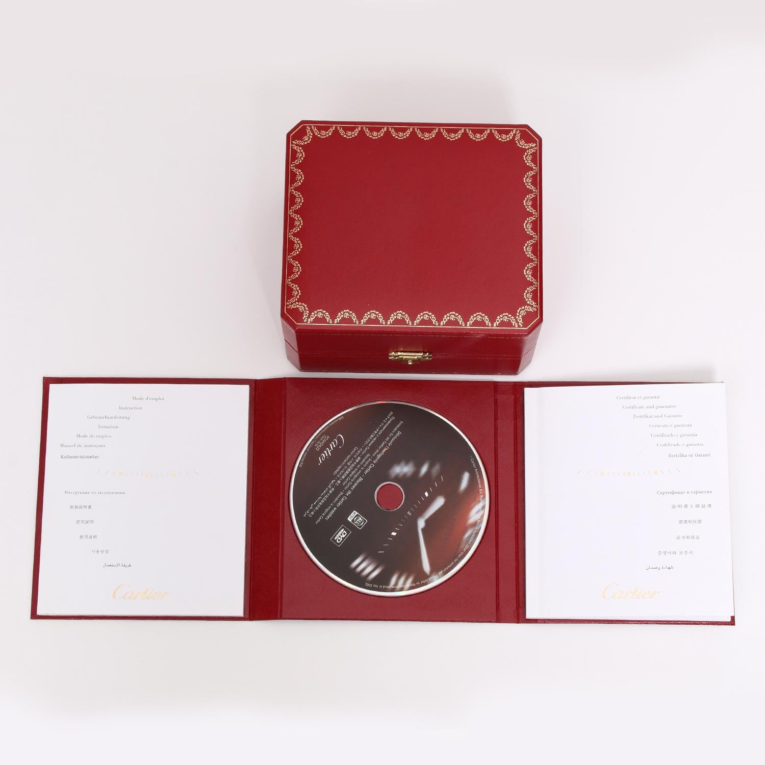 Cartier Stainless Steel Automatic Wristwatch Ref W7100015 2