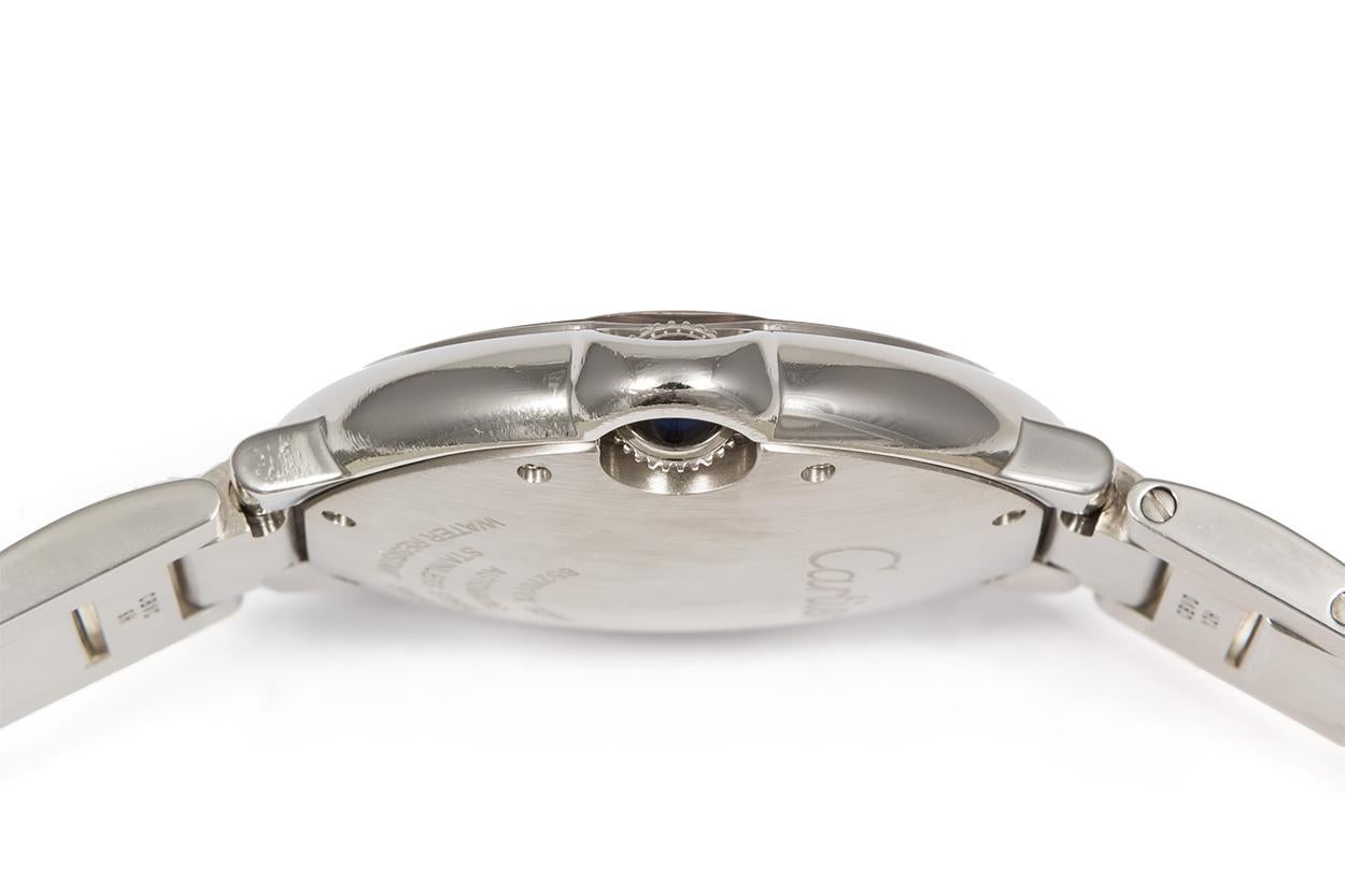 Women's or Men's Cartier Stainless Steel Ballon Bleu Automatic Wristwatch, 2015 