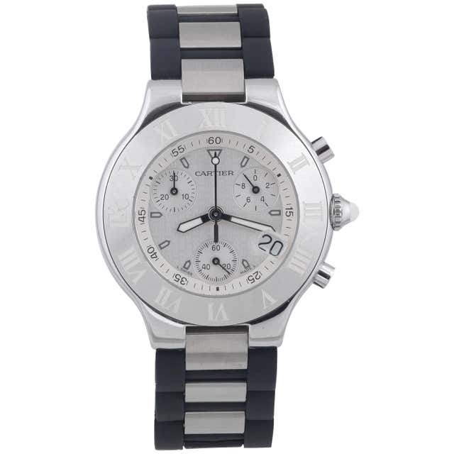 Bulgari Aluminum Diagono Chronograph Automatic wristwatch at 1stDibs