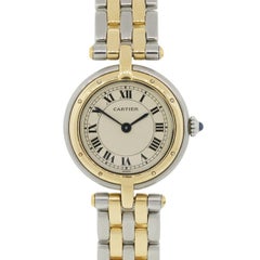 Cartier Stainless steel Cougar Vendome Quartz Wristwatch Ref 17736 