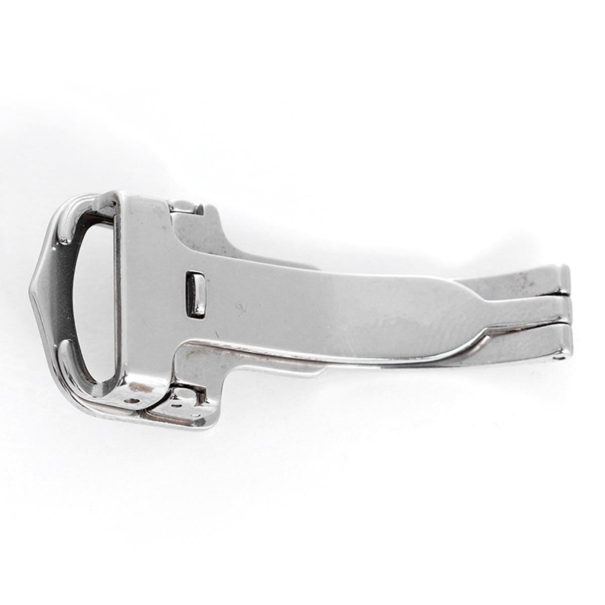 Cartier Stainless Steel Deployant Clasp/Buckle 14mm - Stainless steel genuine Cartier 14mm deployant clasp/buckle.