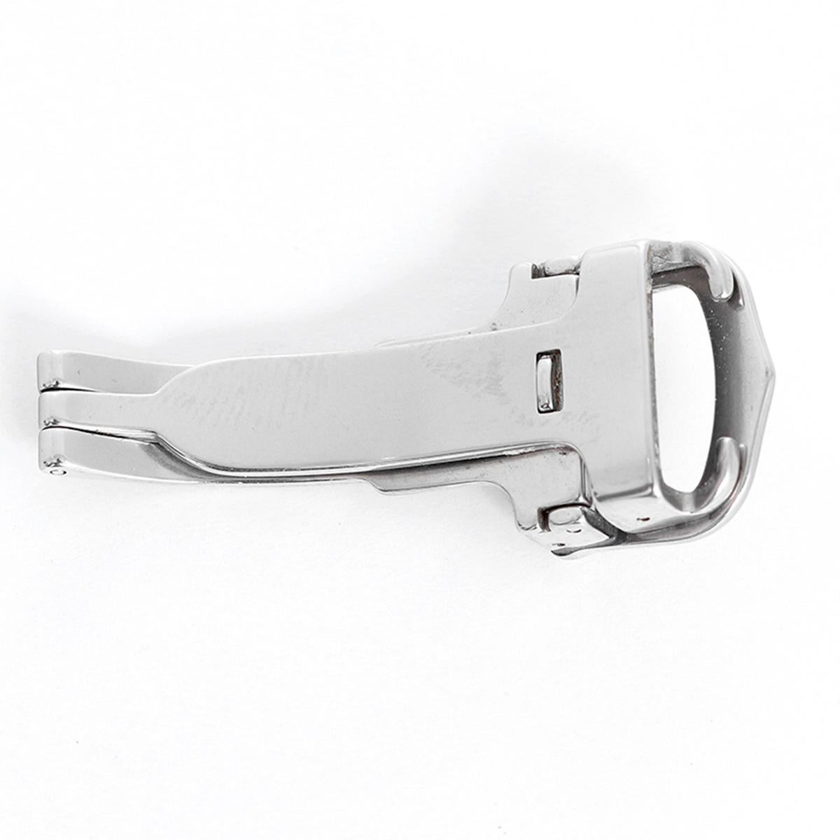 Cartier Stainless Steel Deployant Clasp/Buckle 13mm -  Stainless steel genuine Cartier 13mm deployant clasp/buckle.