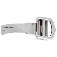 Cartier Chiusura deployante in acciaio inox/fibbia