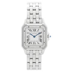 Cartier Edelstahl Midsize Diamant Panther W4PN0008 4016