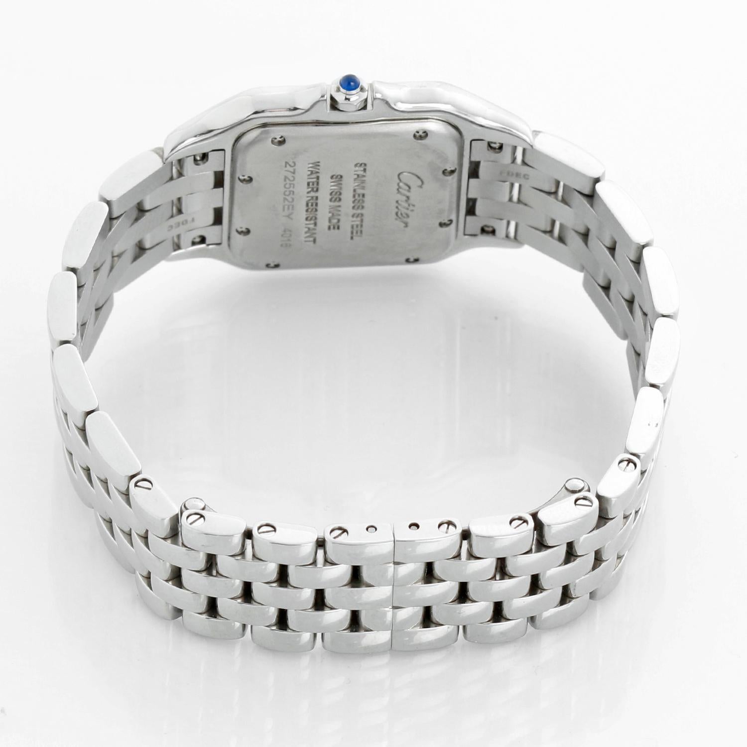 da uomo o donna Cartier Panther Midsize in acciaio inossidabile WSPN0007 4016 in vendita