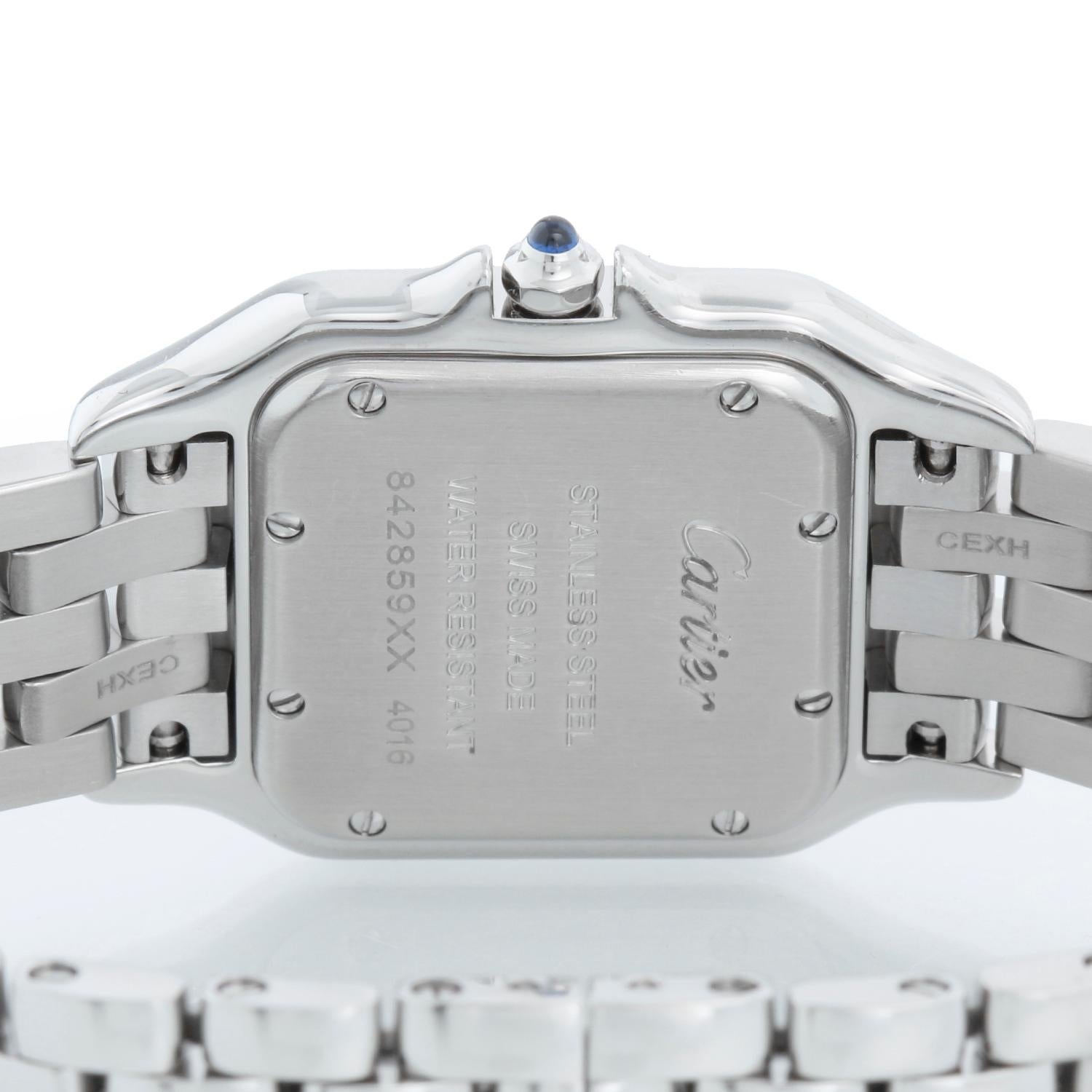 Cartier Stainless Steel  Midsize Panther WSPN0007 4016 1