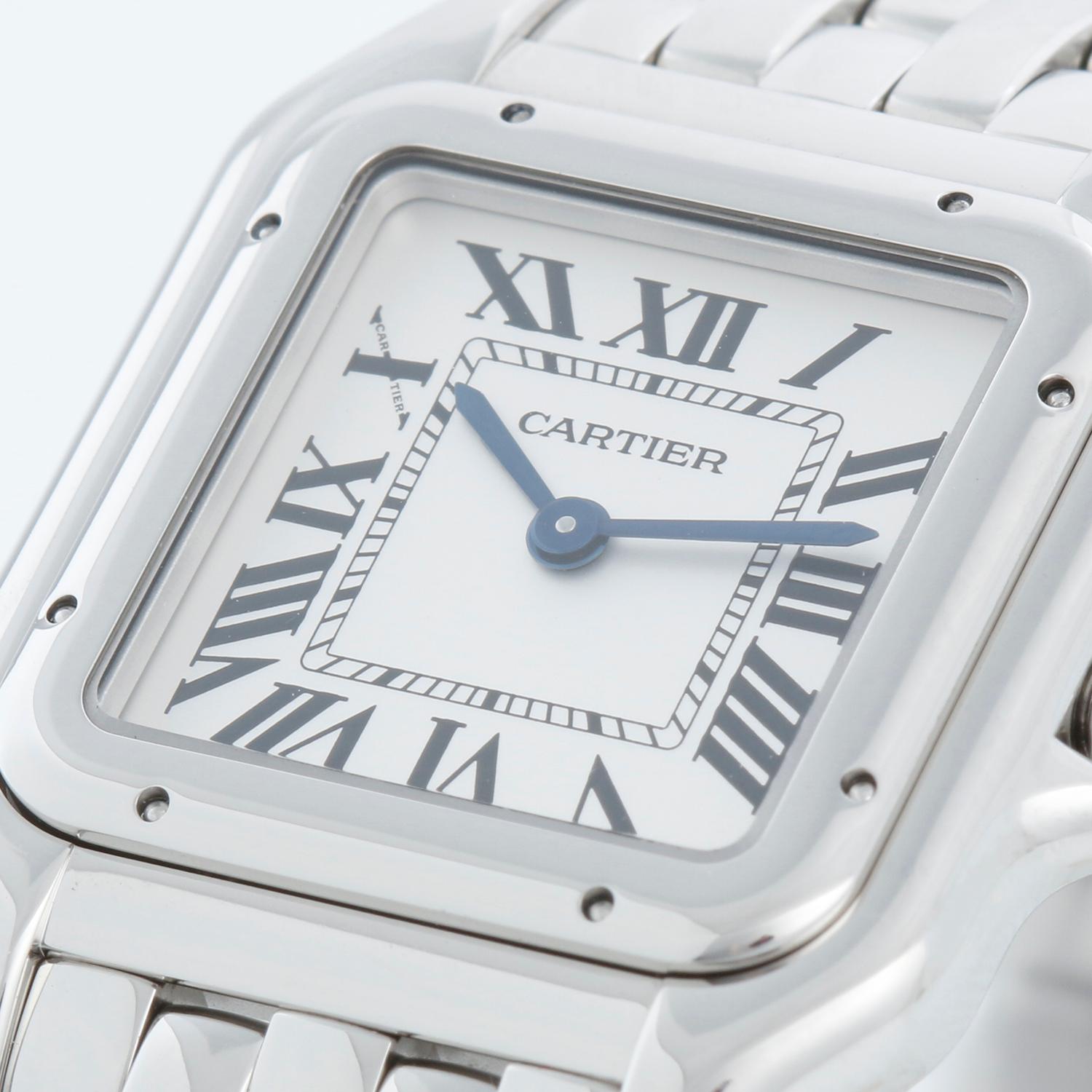 Cartier Stainless Steel  Midsize Panther WSPN0007 4016 For Sale 2