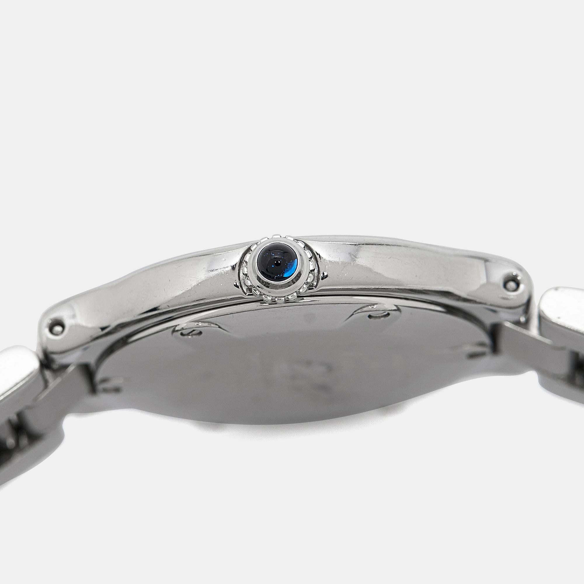 Cartier Stainless Steel Must 21 de Cartier Quartz Women's Wristwatch 28 mm 1