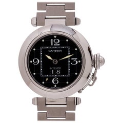 Cartier Stainless Steel Pasha C Big Date wristwatch, circa 2000s 