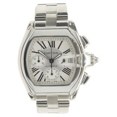 Cartier Stainless Steel Roadster XL Chronograph