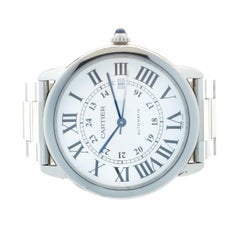 Cartier Ronde Solo De Cartier en acier inoxydable