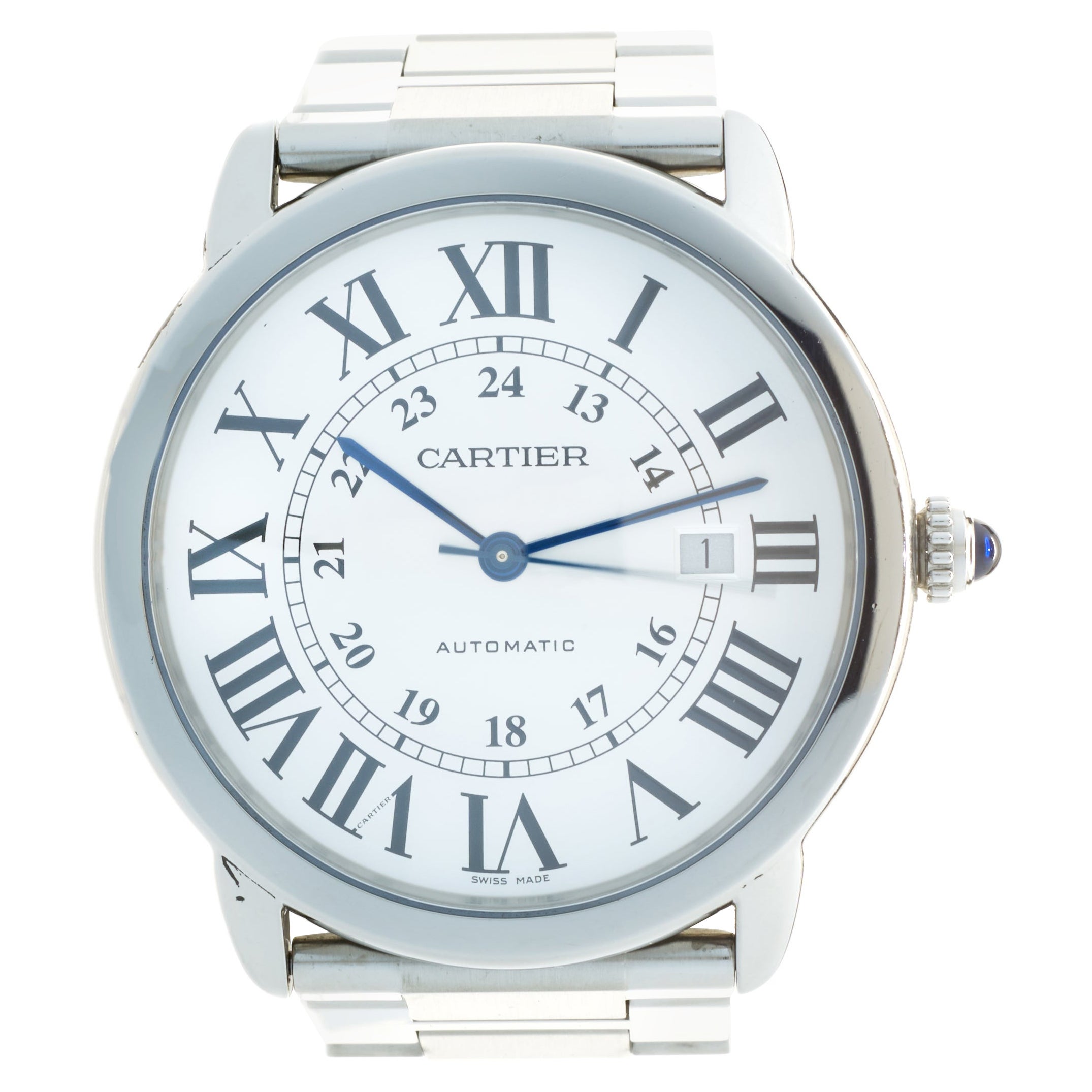 Cartier Stainless Steel Ronde Solo De Cartier