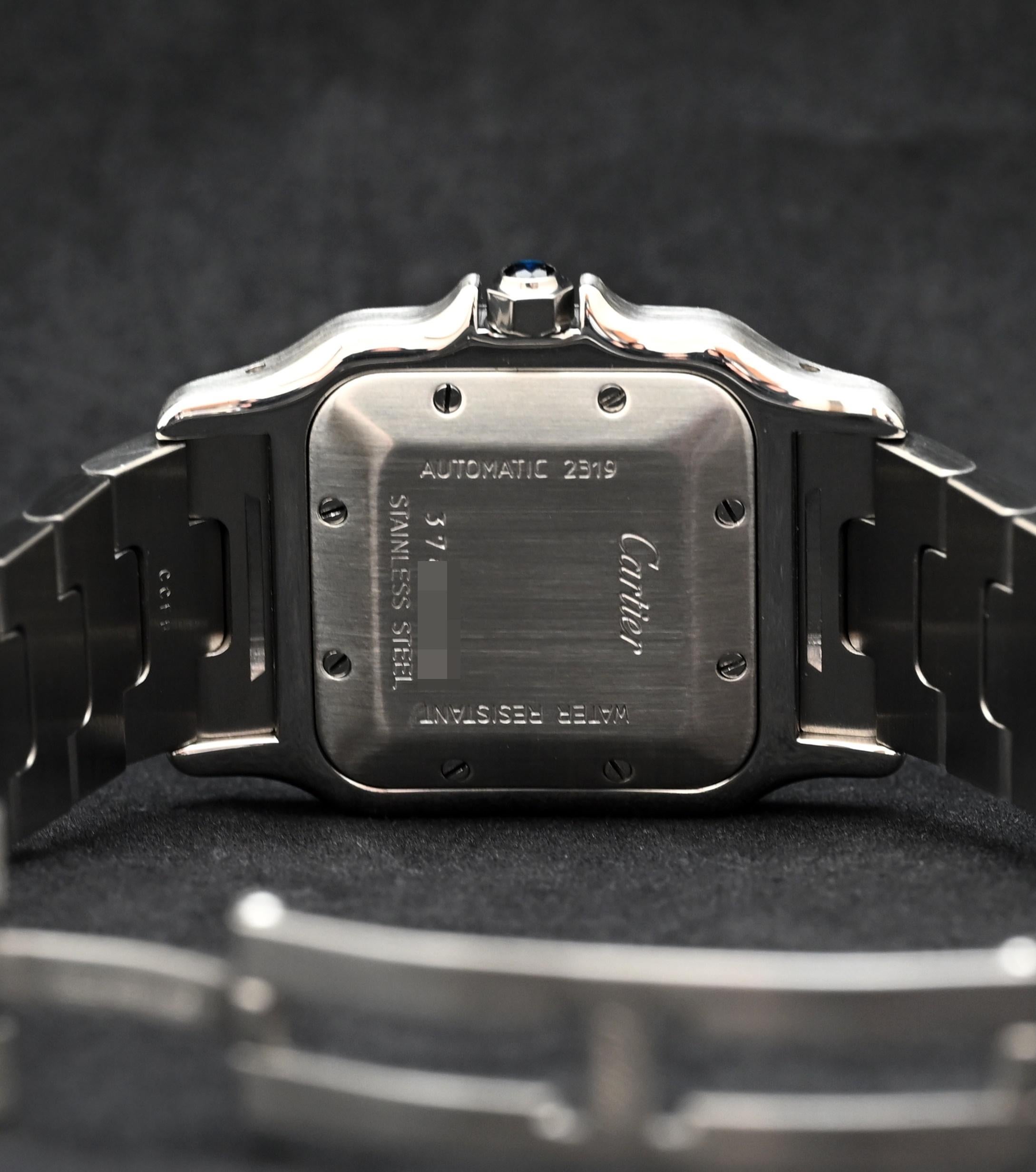Cartier Stainless Steel Santos Automatic 2319, 1990-2000's 3