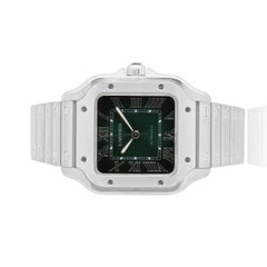 Cartier Stainless Steel Santos de Cartier Medium 35.1mm