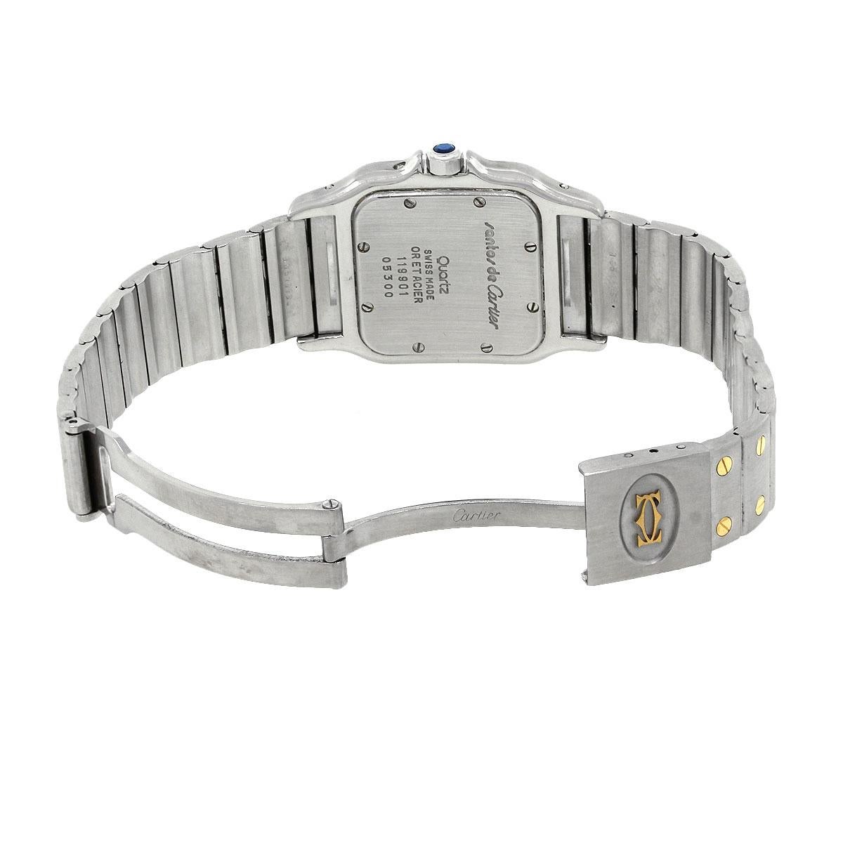 cartier santos galbee moon phase