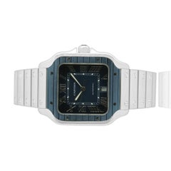 Cartier Stainless Steel Santos Large 39.8mm