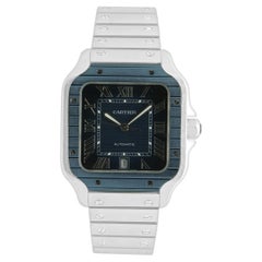 Cartier Stainless Steel Santos Large 39.8mm