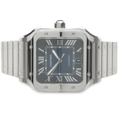 Cartier Stainless Steel Santos Large