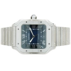 Cartier Santos aus Edelstahl Santos Medium 35 mm