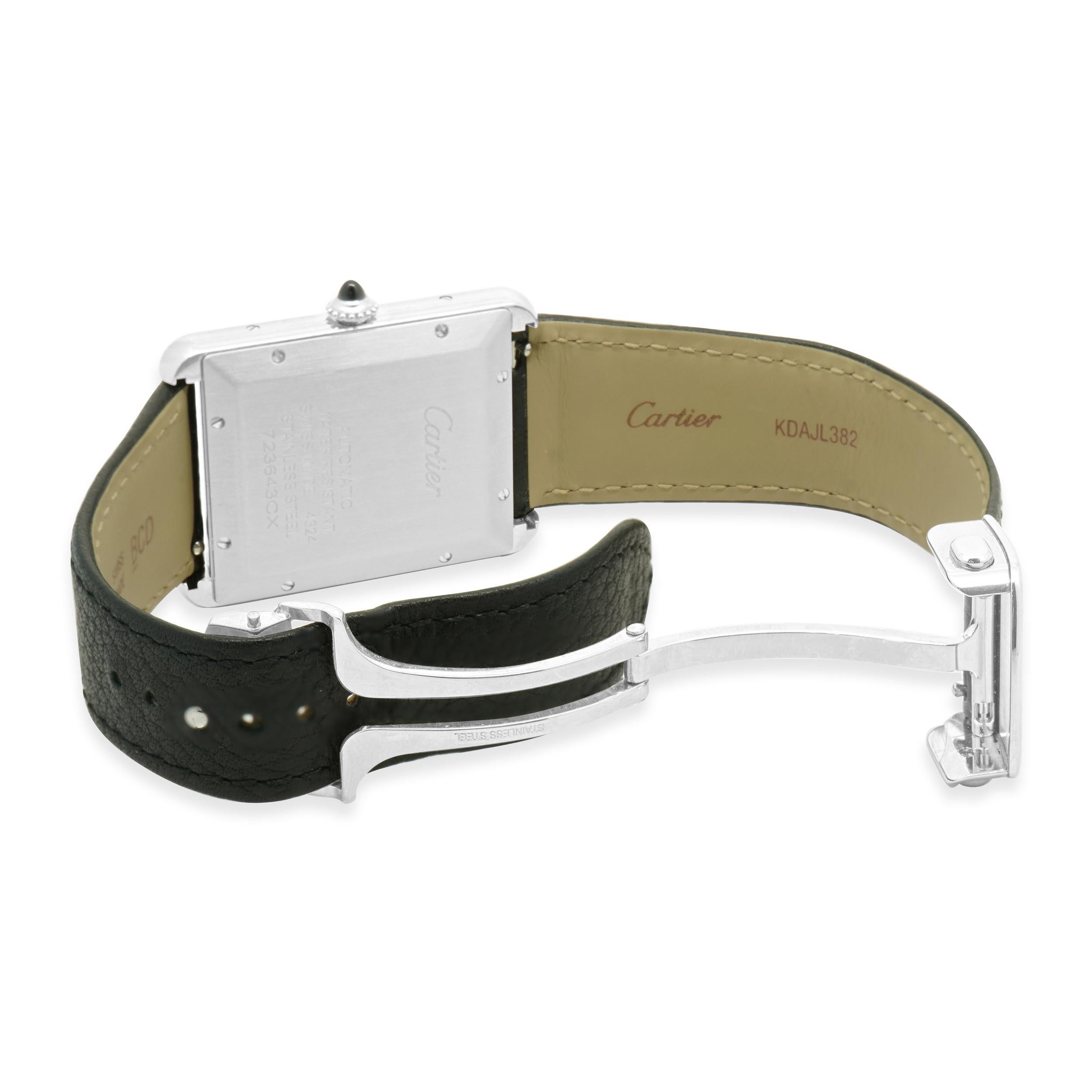 Femenino o masculino Cartier Depósito de Acero Inoxidable Extra Grande en venta
