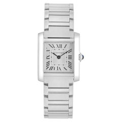 Cartier Stainless Steel Tank Francaise Small 21.2mm