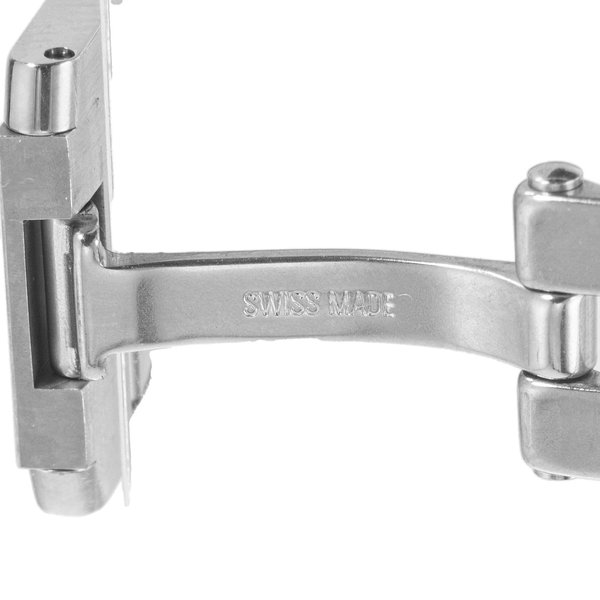 Cartier: Edelstahl-Armbanduhr Tank Francaise 3