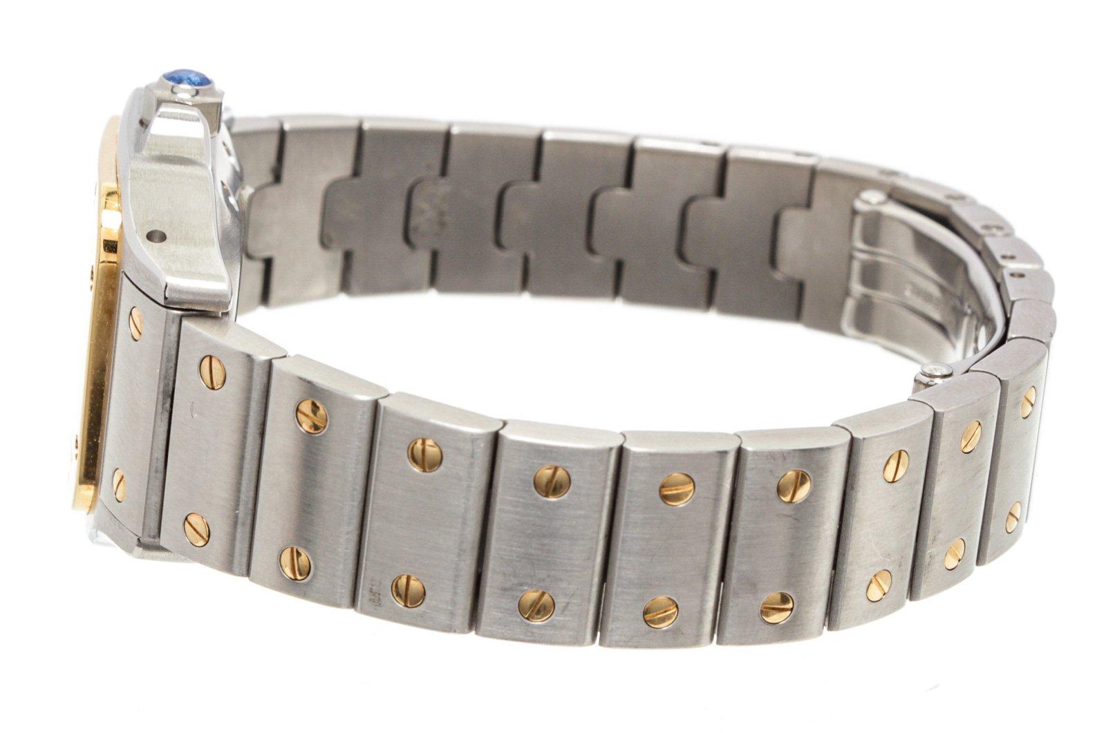 Cartier Stainless Steel Yellow Gold Galbee Rotonde Watch 5