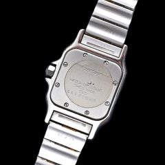 Cartier Steel Santos Galbee Small Size Quartz Ref. 1565
