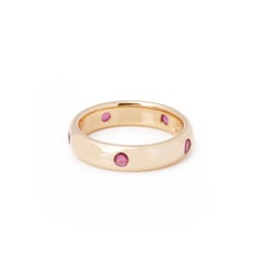 Cartier Stella 18 Carat Gold Ruby Band Ring