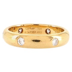 Cartier Stella Diamond Ring 18K Yellow Gold and Diamonds