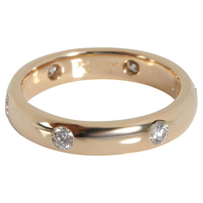 Cartier Stella Diamond Ring in 18k Yellow Gold 0.24 CTW For Sale at ...