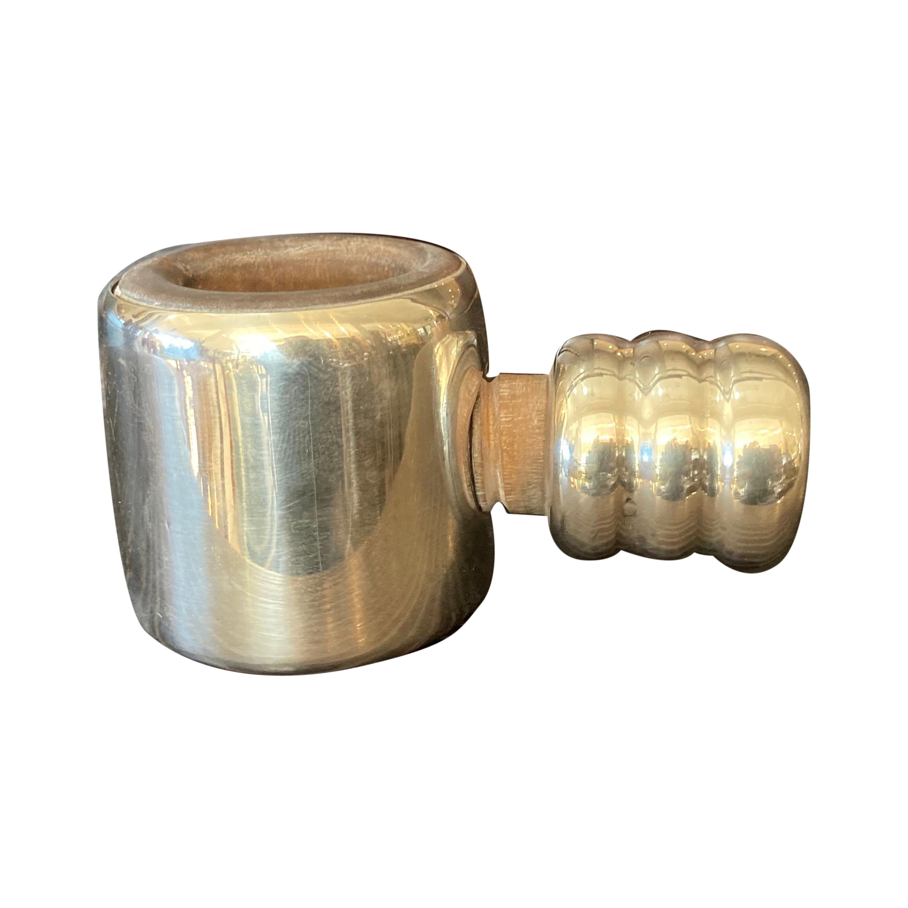 Nussbaum-Kracker aus Sterling und Holz von Cartier