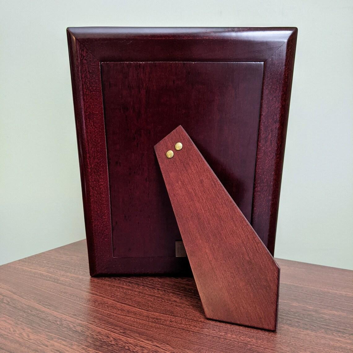 Cartier Sterling Art Deco Style Silver Photograph Fame And Cartier Gift Box In Excellent Condition For Sale In New York, NY