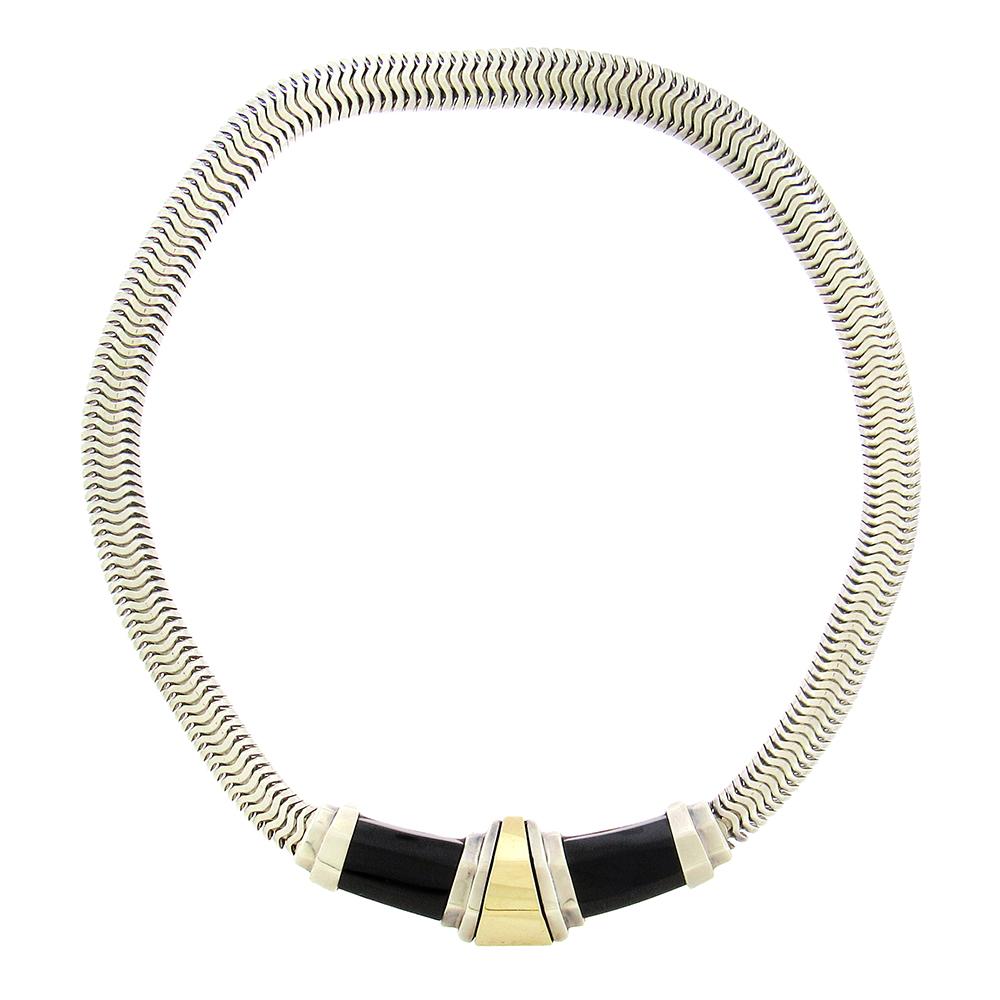 cartier onyx necklace