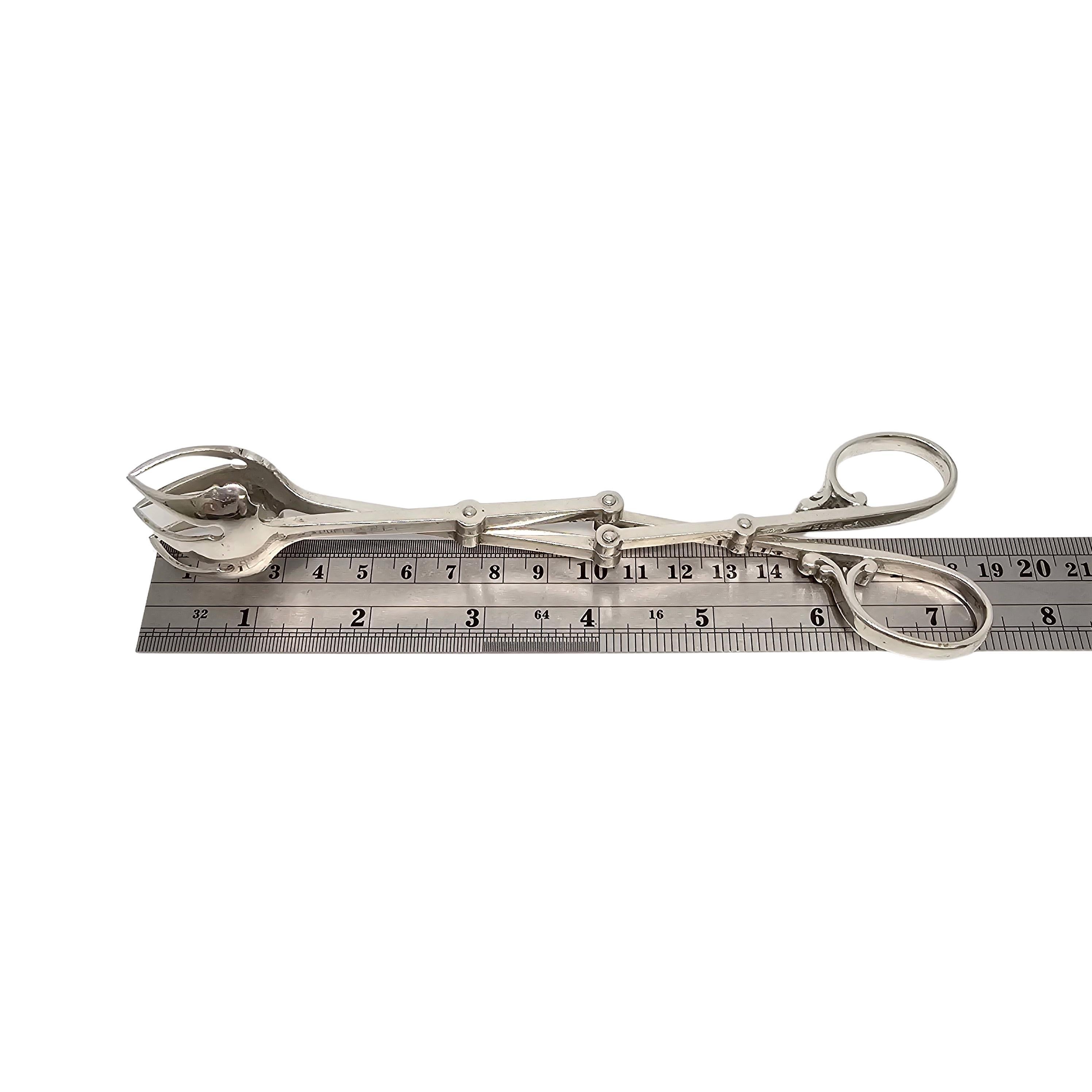 Cartier Sterling Silver Ice Tongs 2232-1 #18801 6