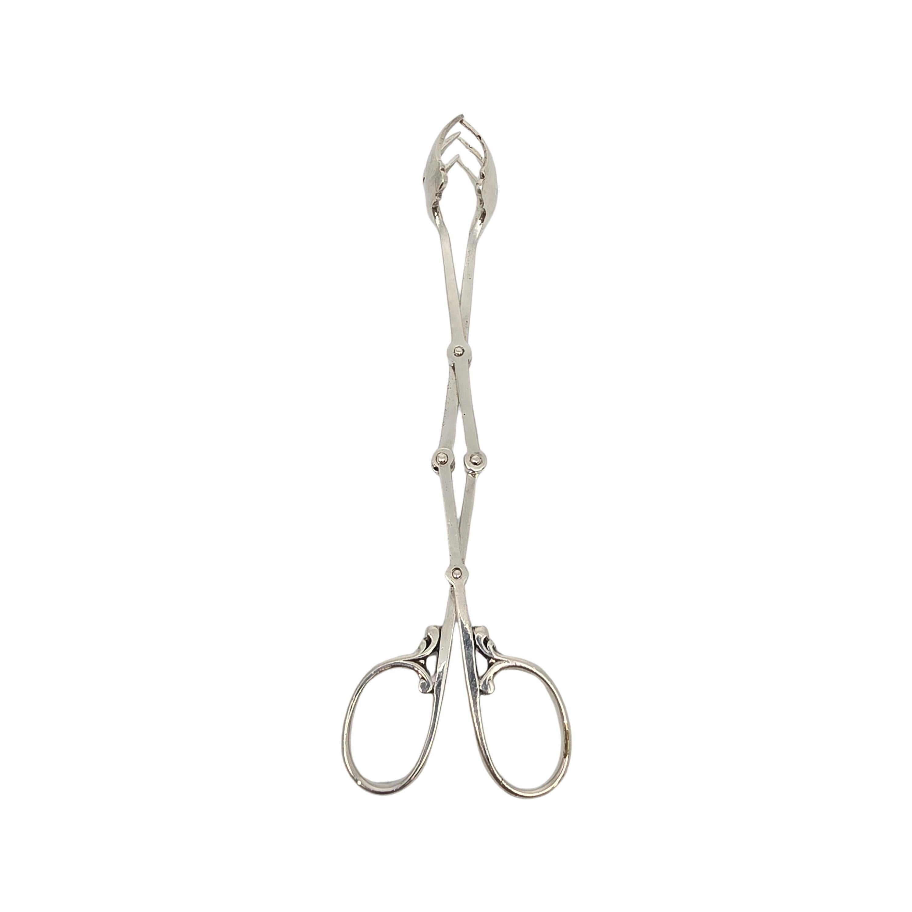 Cartier Sterling Silver Ice Tongs 2232-1 #18801 In Good Condition In Washington Depot, CT