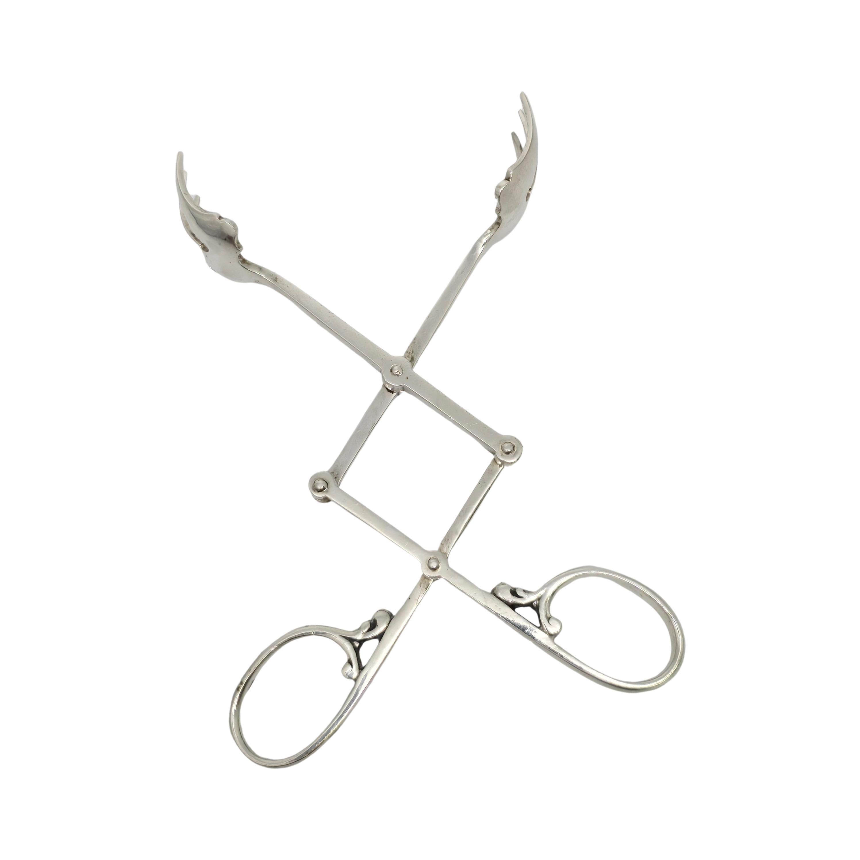 Women's or Men's Cartier Sterling Silver Ice Tongs 2232-1 #18801