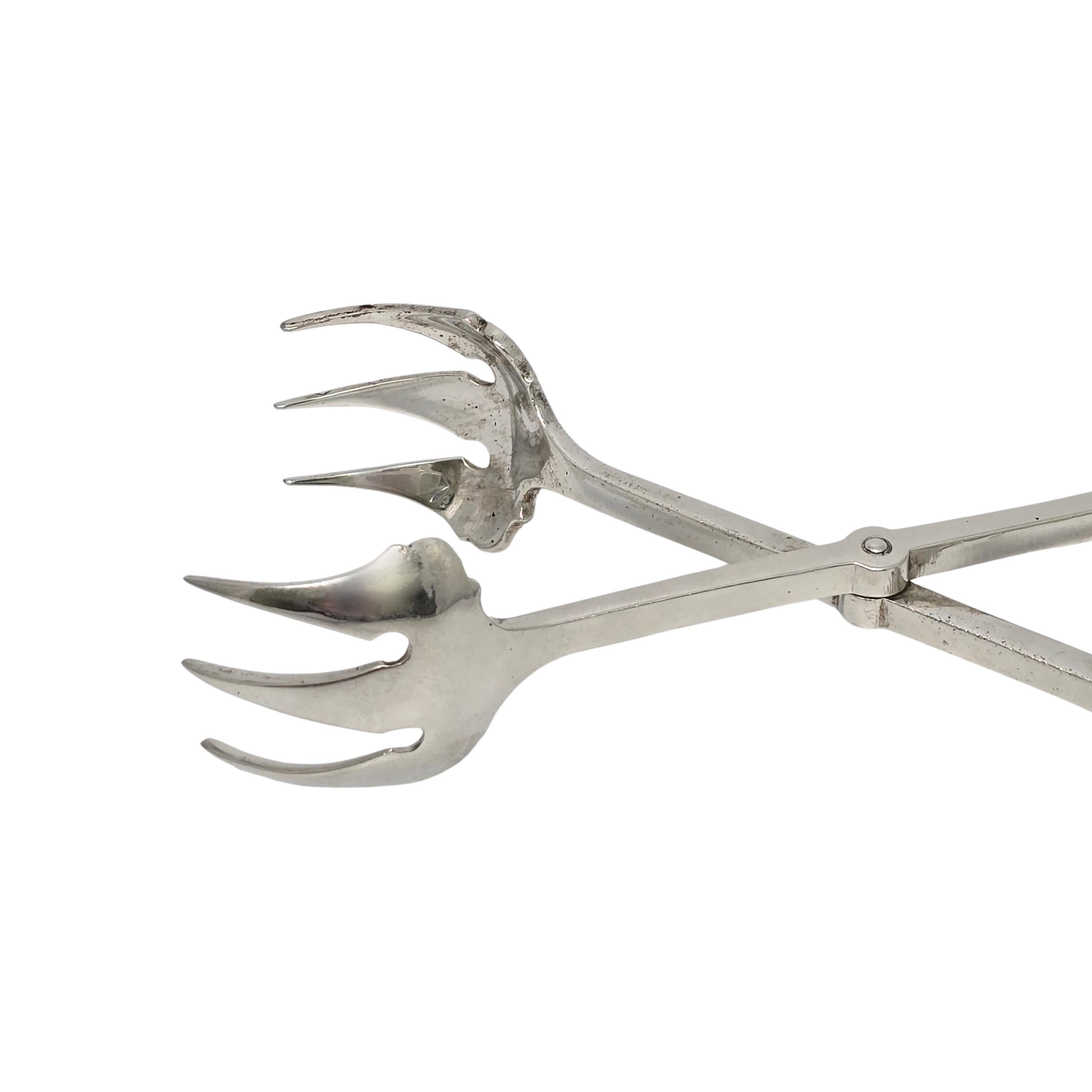 Cartier Sterling Silver Ice Tongs 2232-1 #18801 4