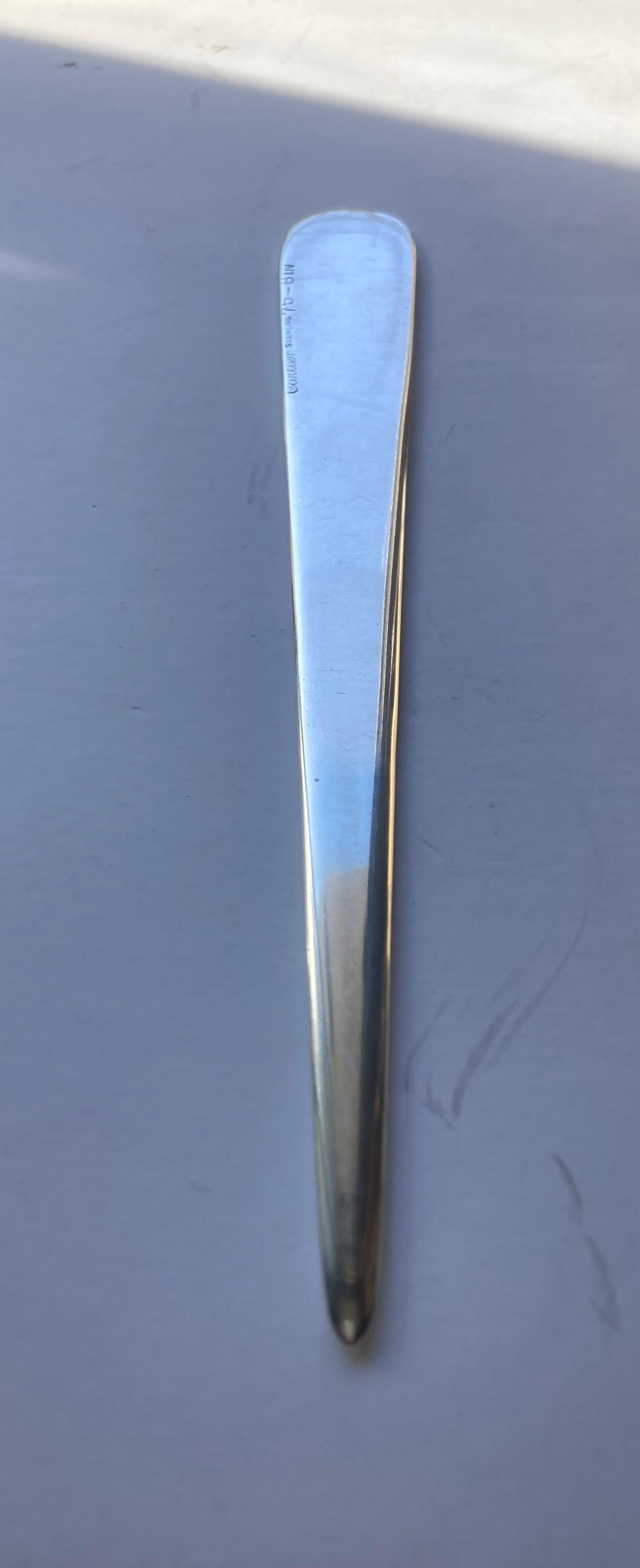 Cartier sterling silver letter opener  In Good Condition For Sale In Los Angeles, CA